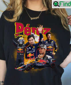 Sergio Perez Driver Racing Championship T shirt