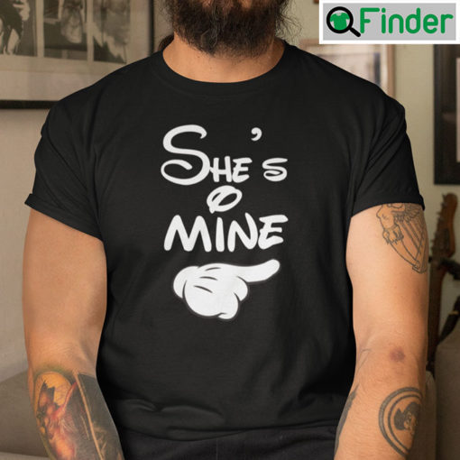 Shes Mine Hes Mine Matching Couple Shirt