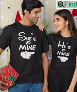 Shes Mine Hes Mine Matching Couple T Shirt