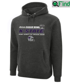 Sugar Bowl 2022 K State Team Helmet Hoodie