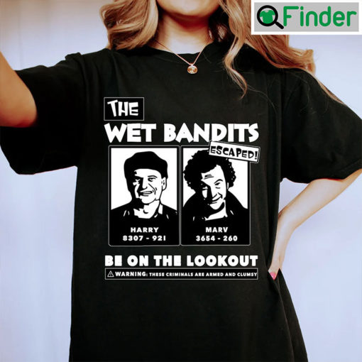 The Wet Bandits Home Alone Movie Birthday Gift T Shirt