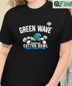 Tulane Green Wave 2023 Cotton Bowl Gameday Stadium T Shirt