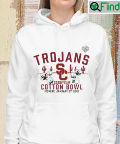 USC Trojans 2023 Cotton Bowl Gameday Stadium Hoodie Shirt