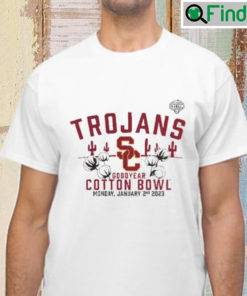 USC Trojans 2023 Cotton Bowl Gameday Stadium T Shirt