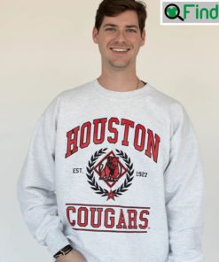 University Of Houston Cougars Vintage Crewneck Sweatshirt