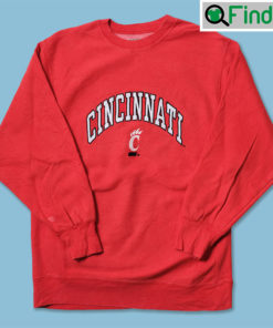 Vintage 90s University Of Cincinnati Bearcats NCAA Embroidered Sweatshirt