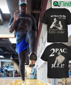 Von Miller 2Pac All Eyez On Me In Loving Memory Of Tupac Shakur Shirt