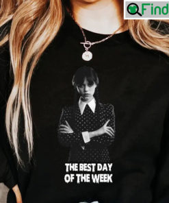 Wednesday Addams Shirt The Best Day Of Week Shirt