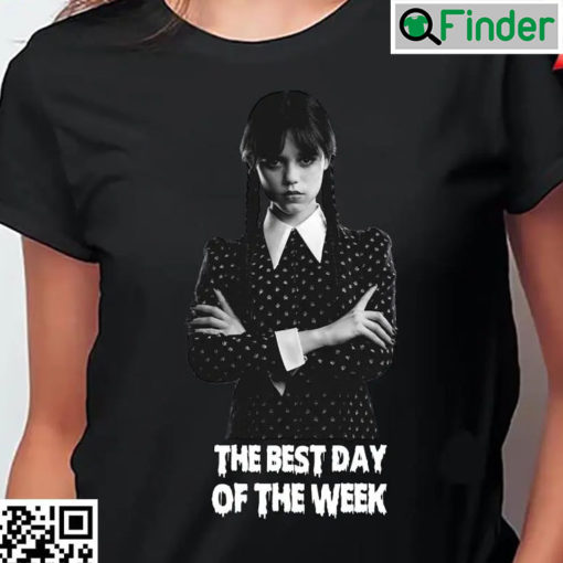 Wednesday Addams Shirt The Best Day Of Week Sweatshirt