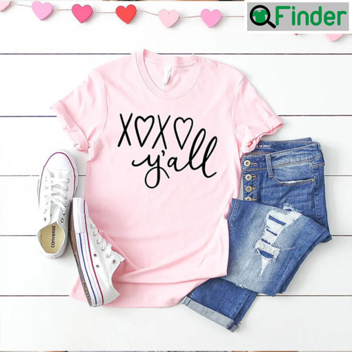 Xoxo Yall Love Cute Valentines Day T shirt