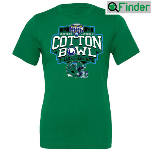 2023 Cotton Bowl Champions Tulane T shirt