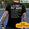 5 Things You Should Know About My Wife Personalized Shirt