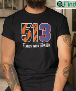 513 Stands With Buffalo Shirt Ted Karras