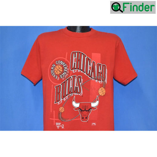 90s Chicago Bulls Mascot NBA Basketball T shirt Medium