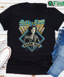 Billy Joel Piano Man Classic Rock Fans T shirt