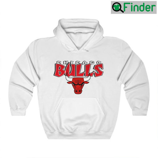 Chicago Bulls Vintage 90s Heavyweight NBA Hoodie