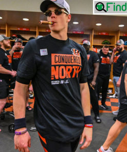 Cincinnati Bengals AFC North Division Champions Locker Room 2023 T Shirt