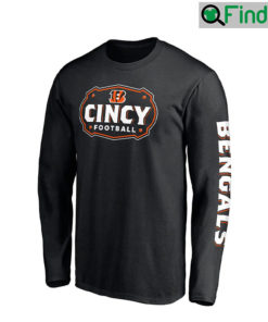 Cincinnati Bengals Sunday Foorball Facemask Long Sleeve T shirt