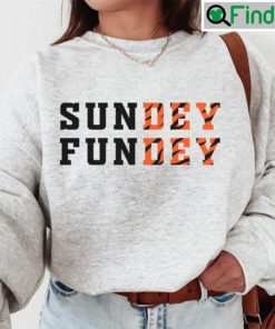 Cincinnati Football Sundey Fundey Crewneck Sweatshirt