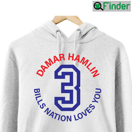 Damar Hamlin Bills Nation Loves You Shirt