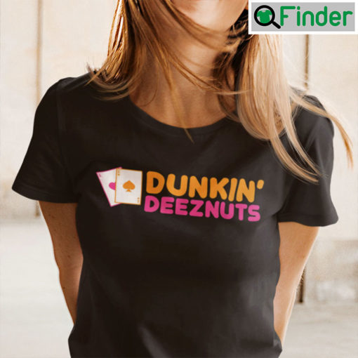 Dunkin Deez Nuts Shirt Pocket Aces Poker