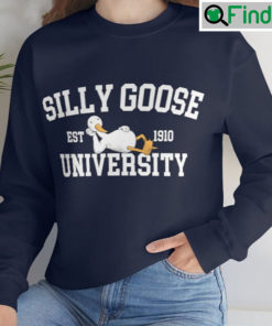 Funny Silly Goose University Unisex Sweatshirt