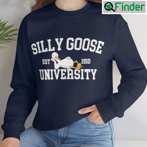 Funny Silly Goose University Unisex Sweatshirt