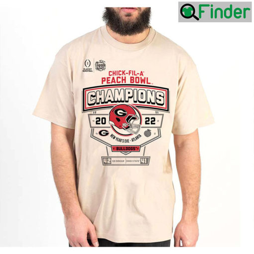 Georgia Vs Ohio State Peach Bowl T Shirt Football SemiPlayoff