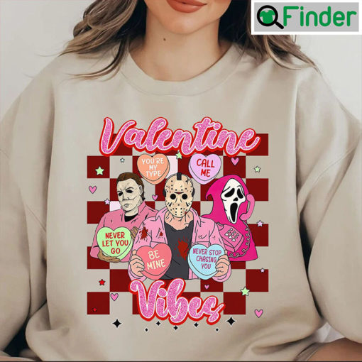 Ghostface Scream Horror Valentines Day Shirt