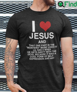 I Love Jesus Shirt And That One Part In The Montero Music Video