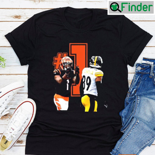 Ja Marr Chase Middle Finger Minkah Fitzpatrick T Shirt For Fan