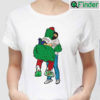 Jason Kelce And Philly Phanatic Hug Unisex T shirt