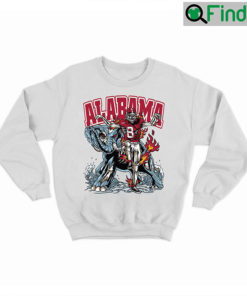 Jaylen Waddle Sana Detroit Alabama Football Hoodie Shirt