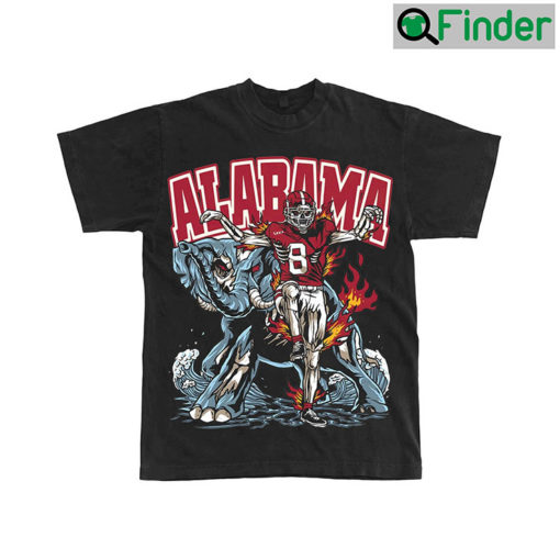 Jaylen Waddle Sana Detroit Alabama Football T Shirt