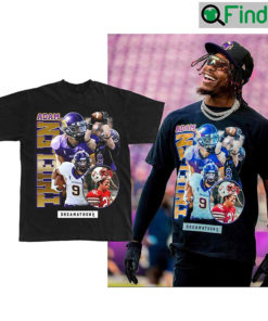 Justin Jefferson Vintage Adam Thielen T Shirt