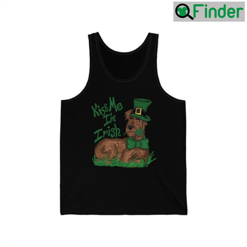 Kiss Me Im An Irish Terrier Shirts