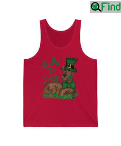 Kiss Me Im An Irish Terrier Tank Top Shirts