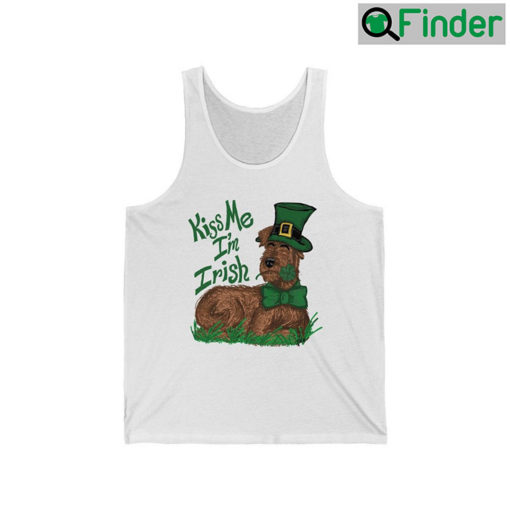 Kiss Me Im An Irish Terrier Unisex Shirt