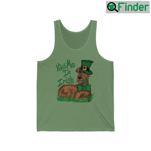 Kiss Me Im An Irish Terrier Unisex Shirts