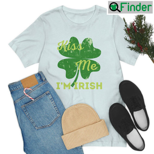 Kiss Me Im Irish St Patrick T Shirt