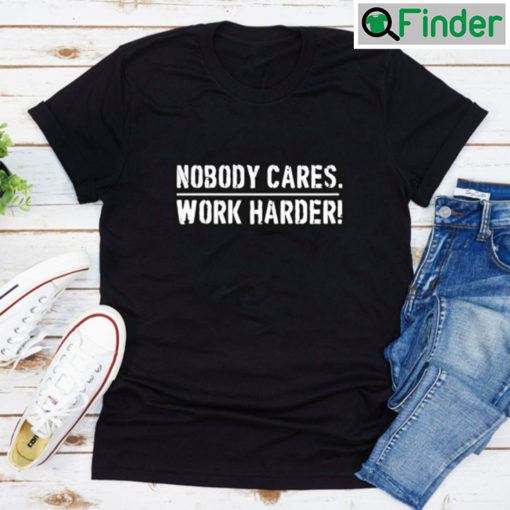 Lamar Jackson Nobody Cares Work Harder T Shirt