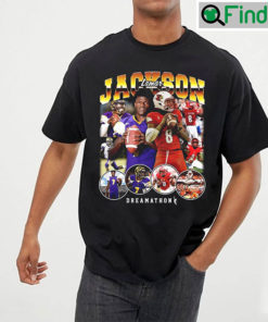 Lamar Jackson Vintage Style 90s T shirt Unisex