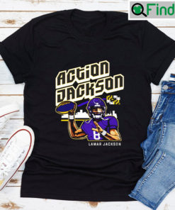 Lamar Jacksons Action Jackson Unisex T shirt