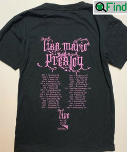 Lisa Marie Presley Live Concert shirt