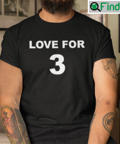 Love For 3 Buffalo Sabres Shirt