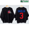 Love For 3 Damar Hamlin Bills Helmet Sweatshirt