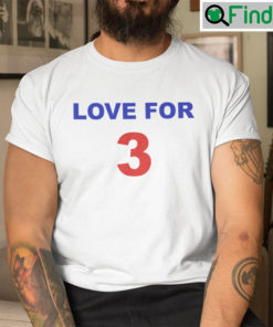Love For 3 Shirt Buffalo Sabres