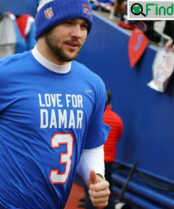 Love For Damar 3 Buffalo Bills Shirt