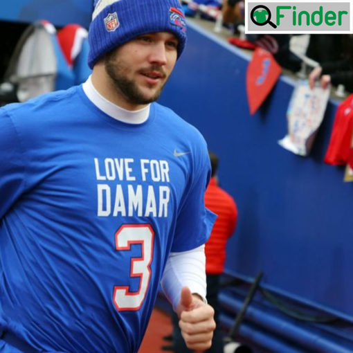 Love For Damar 3 Buffalo Bills Shirt