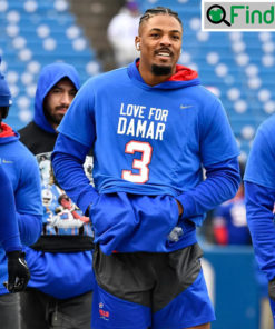 Love For Damar 3 Buffalo Bills Shirts